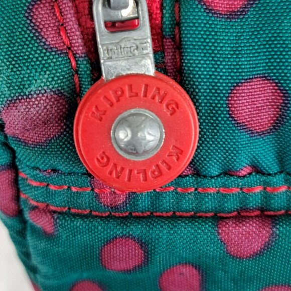 Kipling Miyo Lunch Synthetic Bag Green Lightweight Nylon - Used - Buy It Now - Picture 8 of 16